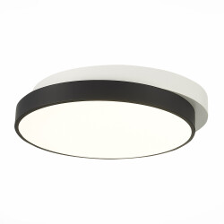 Фото SLE200702-01 Светильник потолочный Черный, Белый/Белый LED 1*45W 3000K/4000K/6000K QVO