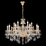 Фото 1 Люстра Crystal Lux MONICA SP10+5 GOLD