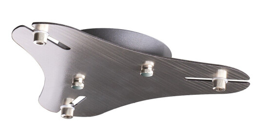 Фото Универсальная потолочная база Crystal Lux D260-3 NICKEL