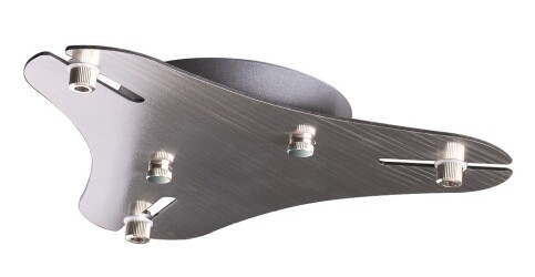 Фото Универсальная потолочная база Crystal Lux D260-3 NICKEL