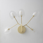 Фото 11 Бра Crystal Lux SOLE AP5 GOLD