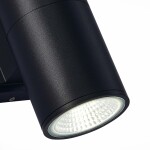 Фото 2 SL074.401.02 Светильник уличный настенный ST-Luce Черный/Черный LED 2*8W 4000K TUBO2