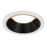 Фото ST755.438.07 Св-к встр. Черный LED 1*7W 3000K 630Lm Ra80 120° IP20 D85xH45 100-240V Встраиваемые светильники