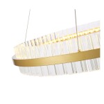 Фото 1 SL383.223.01 Светильник подвесной ST-Luce Матовое золото/Прозрачный LED 1*60W 3000K CHERIO