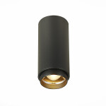 Фото ST600.432.10 Светильник потолочный Zoom Черный LED 1*10W 3000K 1 000Lm Ra&gt;80 15-60° IP20 D59xH130 17 Накладные светильники