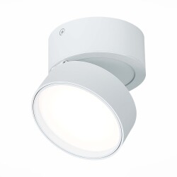 Фото ST651.542.14 Светильник потолочный поворотный Белый LED 1*14W 4000K 1 100Lm Ra&gt;90 120° IP20 D105xH88 Накладные светильники