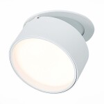 Фото 2 ST651.538.09 Встраиваемый поворотный светильник Белый LED 1*9W 3000K 720Lm Ra&gt;90 120° IP20 D85xH68 1 Встраиваемые светильники