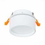 Фото 4 ST651.538.09 Встраиваемый поворотный светильник Белый LED 1*9W 3000K 720Lm Ra&gt;90 120° IP20 D85xH68 1 Встраиваемые светильники