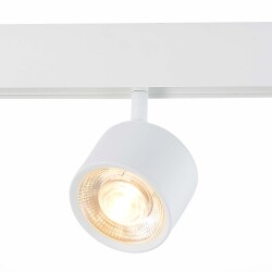 Фото ST353.536.06 Магнитный трековый светильник белый LED 1*6W 3000K 560Lm Ra&gt;80 36° IP20 L120xW81xH138 4 SKYLINE 48