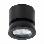 Фото 3 ST654.432.10 Светильник потолочный Черный LED 1*10W 3000K 850Lm Ra&gt;90 38° IP20 D95xH96 180-240V Накладные светильники