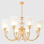 Фото 2 Люстра Crystal Lux ELENA SP8 GOLD