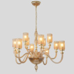 Фото 4 Люстра Crystal Lux SILVESTRO SP12 AMBER