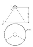 Фото 3 Подвесной светильник Maytoni MOD058PL-L65BS3K