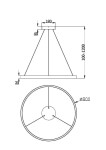 Фото 1 Подвесной светильник Maytoni MOD058PL-L42W3K