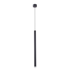 Фото A5570SP-1BK Светильник подвесной SOLID 250Lm 4000K Ø25x505мм черный IP20