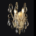 Фото 21 Бра Crystal Lux ESMIRALDA AP2 GOLD