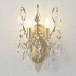 Фото 23 Бра Crystal Lux ESMIRALDA AP2 GOLD