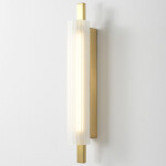 Фото 20 Бра Crystal Lux TUNNEL AP10 LED BRASS