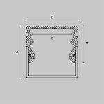 Фото 2 Комплектующие к светодиодной ленте Led Strip ALM007S-2M