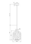 Фото 4 Подвесной светильник Maytoni MOD001PL-01BS
