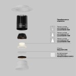 Фото 2 Встраиваемый светильник Technical DL121-15W-2.7K-TRS-W