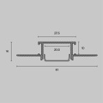Фото 4 Комплектующие к светодиодной ленте Led Strip ALM011S-2M