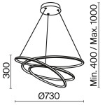 Фото 3 Подвесной светильник Maytoni MOD100PL-L88WK1