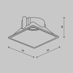 Фото 8 Аксессуар Technical Ring8-10W-SQ-W