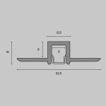 Фото 1 Комплектующие к светодиодной ленте Led Strip ALM-5313A-S-2M