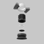 Фото 4 Встраиваемый светильник Technical DL058-7W2.7K-TRS-B