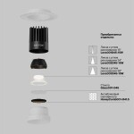 Фото 3 Встраиваемый светильник Technical DL121-15W-4K-TRS-W