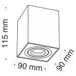 Фото 3 Потолочный светильник Technical C017CL-01S