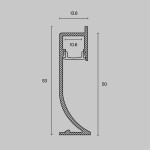 Фото 1 Комплектующие к светодиодной ленте Led Strip ALM-5314-B-2M