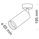 Фото 4 Потолочный светильник Technical C017CW-01CH