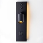 Фото 3 CL704461 Декарт Черный Св-к Настенный с USB