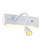 Фото 4 CL704470 Декарт Белый Св-к Настенный с USB