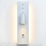Фото 4 CL704460 Декарт Белый Св-к Настенный с USB