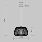 Фото 4 Подвесной светильник Maytoni MOD409PL-01B