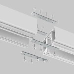 Фото 4 Комплектующие для встраиваемой трековой системы Technical TRA034D-C-42S