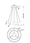 Фото 3 Подвесной светильник Maytoni MOD058PL-L55BS3K