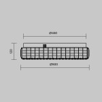Фото 4 Потолочный светильник Maytoni MOD335CL-L24CH3K