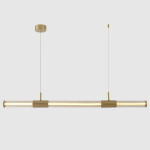 Фото Светильник подвесной Crystal Lux LINEUP SP24W LED BRASS