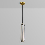 Фото 2 Подвесной светильник MT8851-1H bronze/clear 