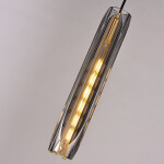 Фото 4 Подвесной светильник MT8851-1H bronze/clear 