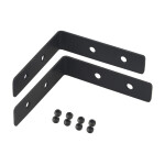 Фото 1 Комплект соединителей верхних для встраиваемого магнитного трека в натяжной ПВХ потолок 2 шт. Crystal Lux CLT 0.223 10