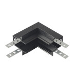 Фото 1 Внутренний соединитель угловой для встраиваемого магнитного шинопровода для ГКЛ12,5 мм Crystal Lux CLT 0.223 13 BL