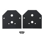 Фото 1 Заглушка для встраиваемого магнитного трека в натяжной ПВХ потолок, в комплекте 2 шт Crystal Lux CLT 0.234 06 BL