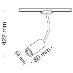 Фото 3 Трековый светильник Technical TR010-1-GU10-W