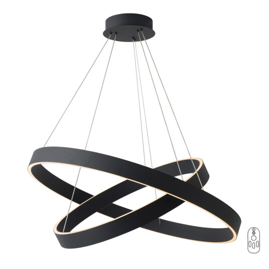 Фото Люстра Crystal Lux TRON SP123W LED BLACK