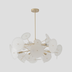 Фото 4 Люстра Crystal Lux DANDELION SP10 GOLD